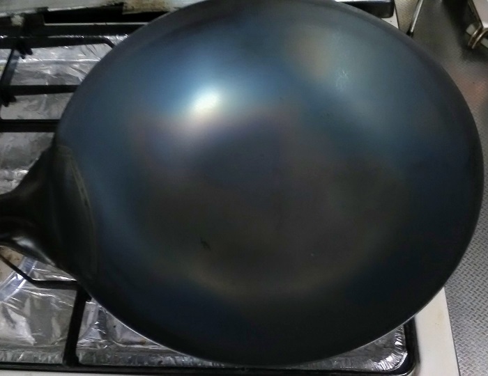 空焼き済みの鉄中華鍋